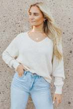 Adeline Sweater Top in Ivory