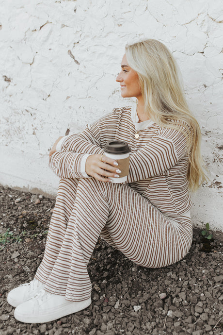Jamie Striped Knit Pullover