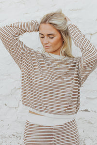 Jamie Striped Knit Pullover