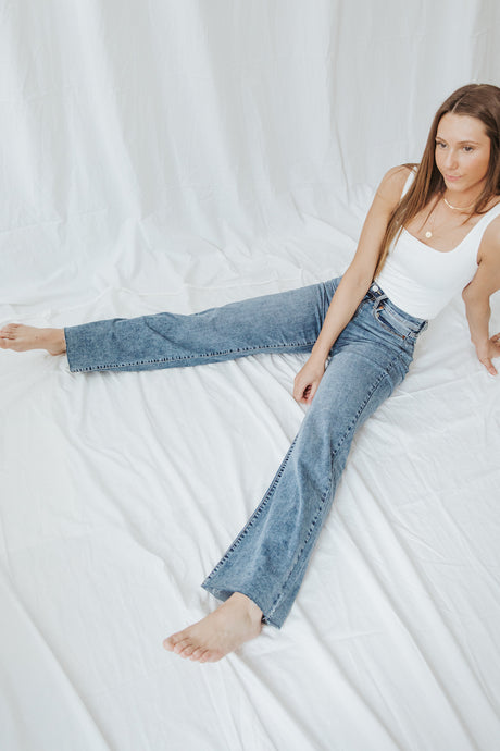 Dakota Wide Leg Jean