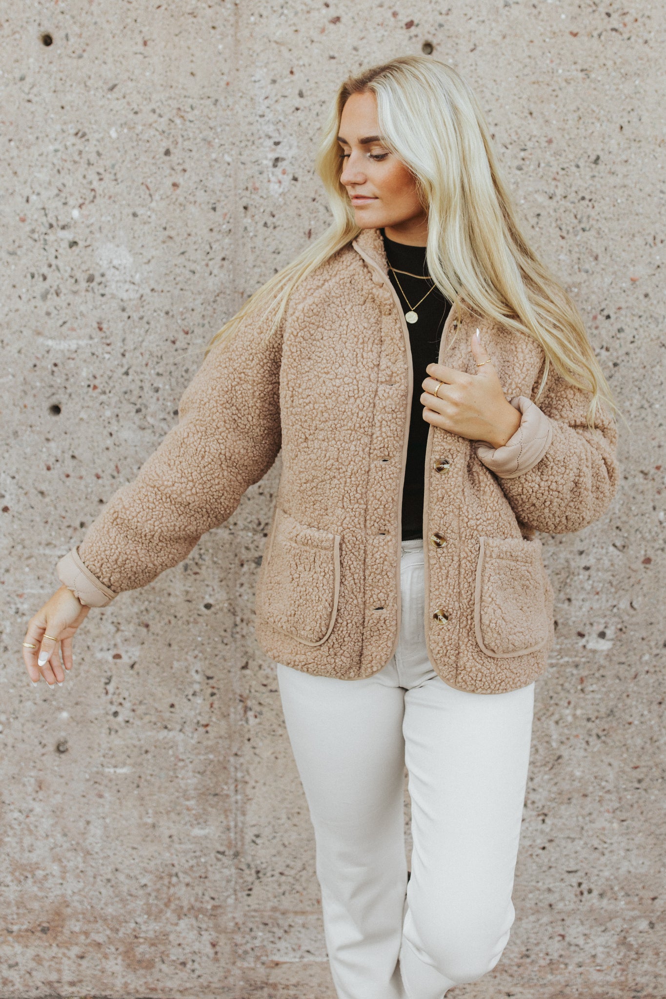 Colorado Plush Sherpa Crop Jacket