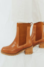 Seychelles Far Fetched Knit Boot in Cognac