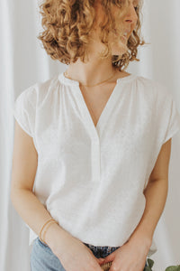 Meredith Textured Blouse