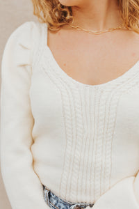 Kiera Puff Sleeve Sweater
