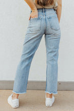 Beverly Distressed Straight Jean